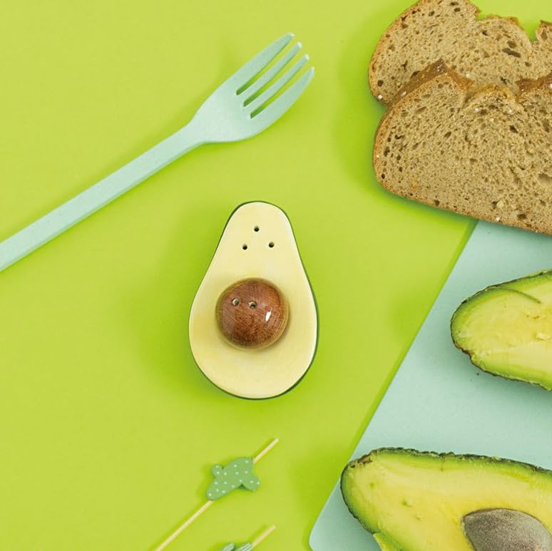 Set salero y pimentero aguacate – Un toque tropical en tu mesa