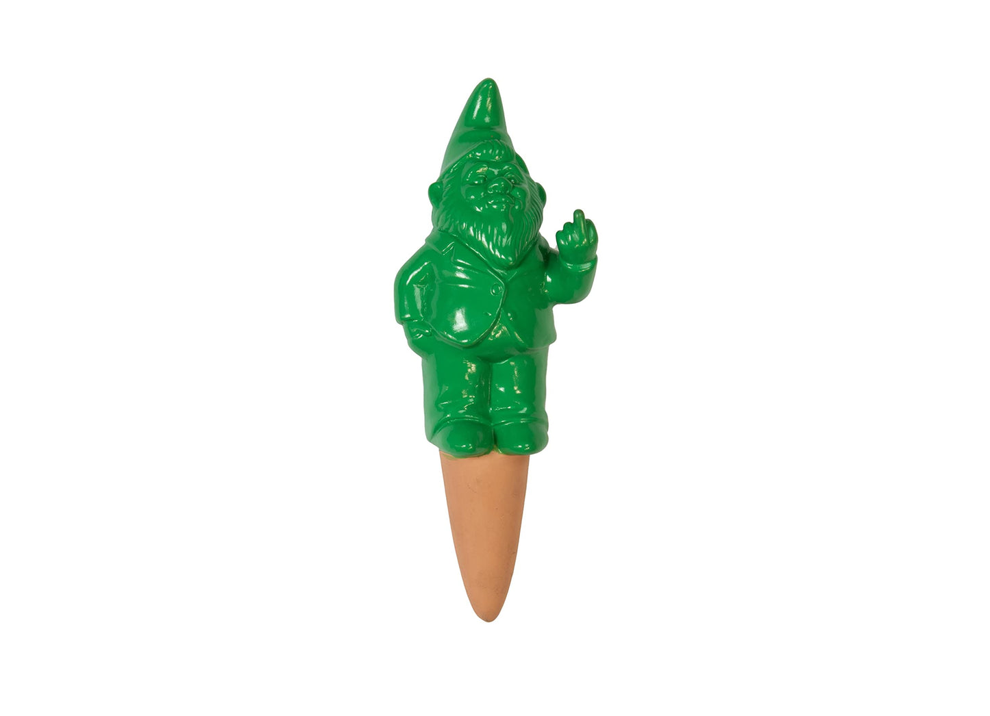 Autorriego gnomo fuck you – Humor verde para tus plantas