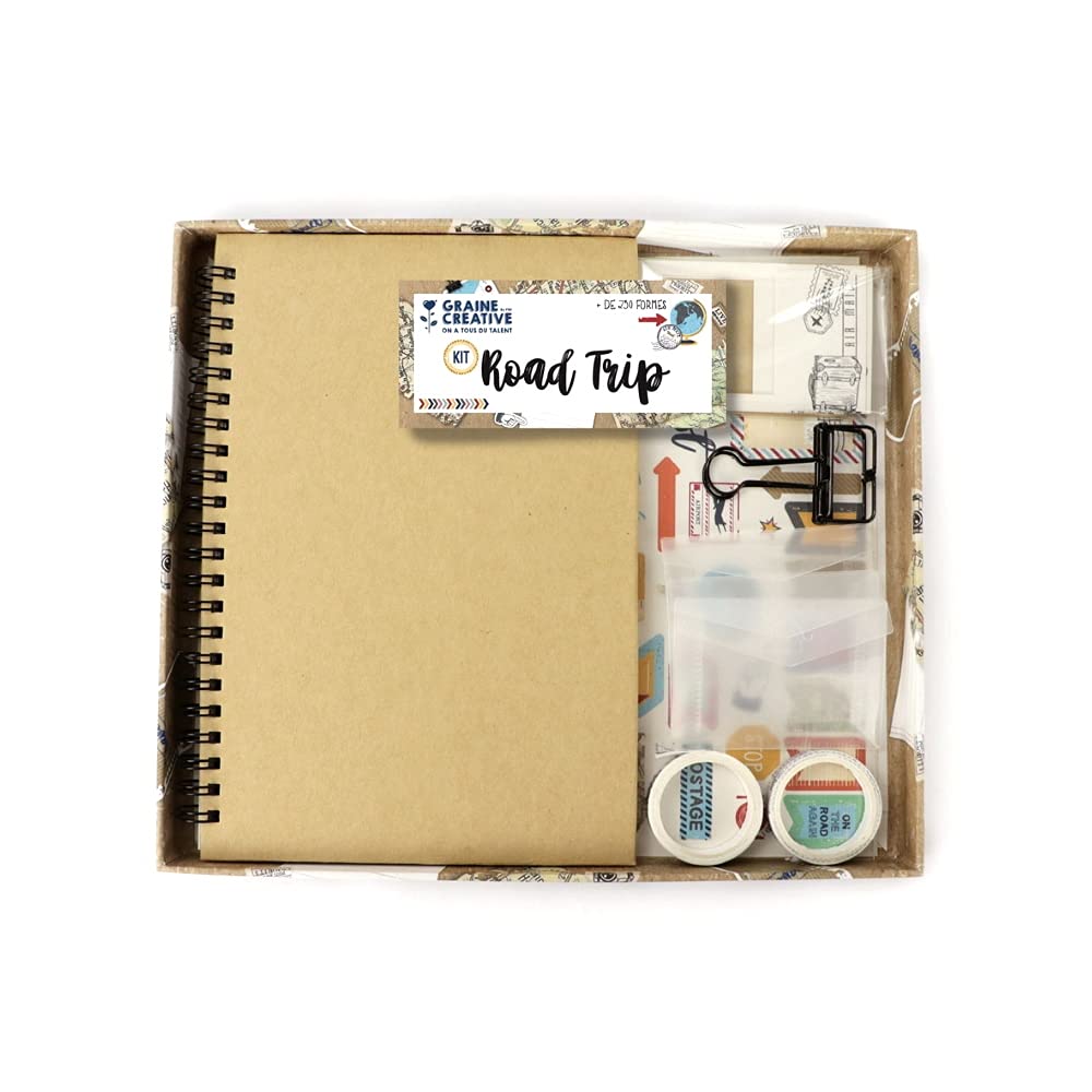 Kit Road Trip – Tu cuaderno de viaje con más de 200 formas
