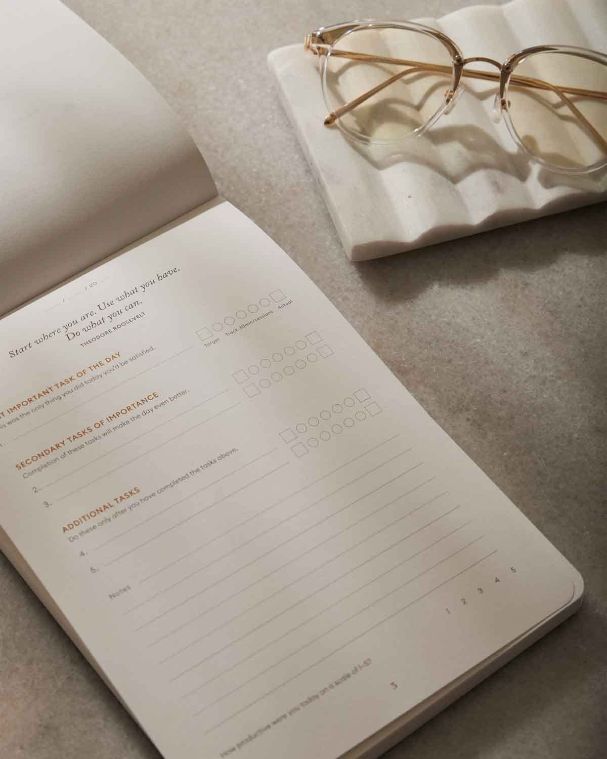 Productivity Sheets – Organiza tu jornada con hojas sueltas