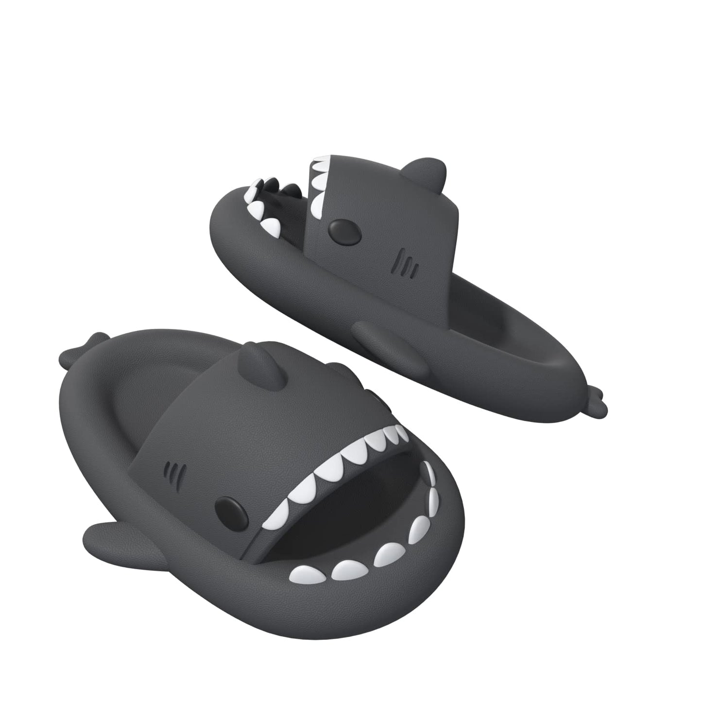 Pantuflas tiburón– Blanditas por fuera, feroces por dentro