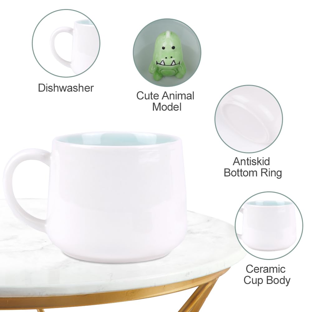 Taza dinosaurio escondido – Sorprende a cada sorbo