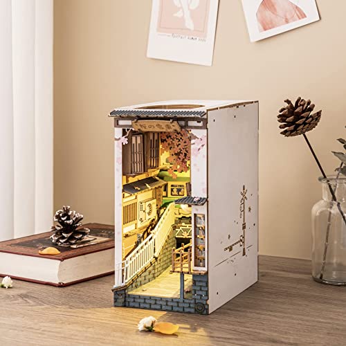 Book Nook de madera 'Puente encantado' – Crea magia entre tus libros