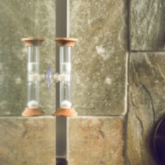 Temporizador de ducha – 5 minutos y fuera