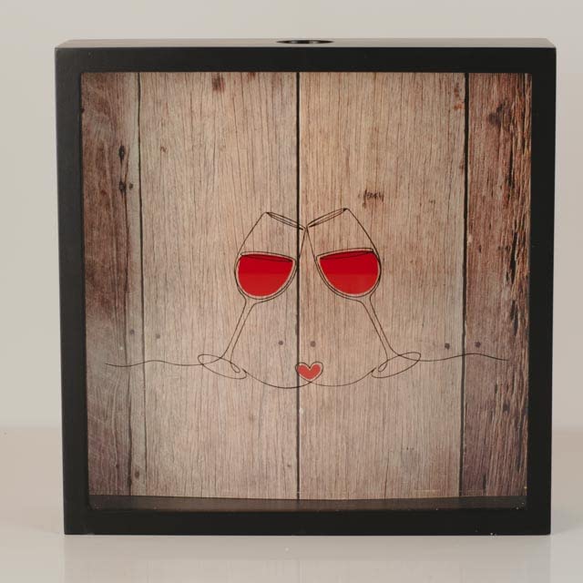 Caja para corchos de vino – Recuerdos que saben a brindis