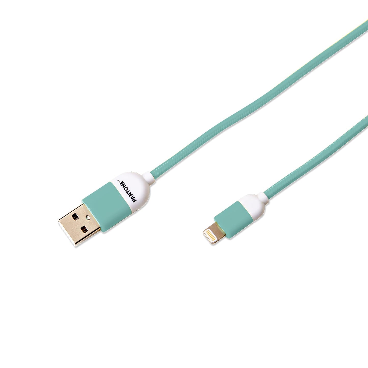 Cable Lightning iPhone Pantone – Turquesa para móviles que brillan