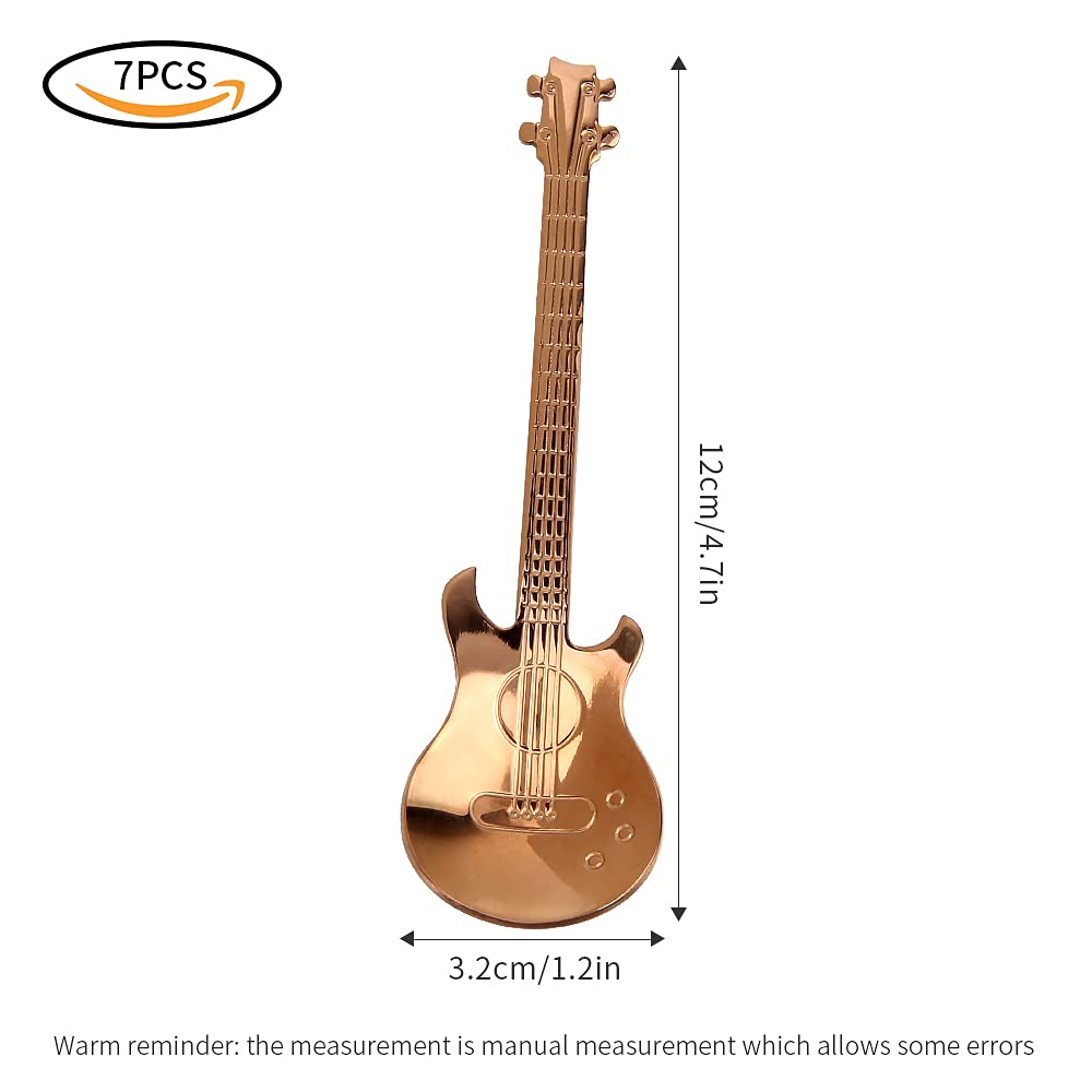 Set cucharas guitarra – Siete acordes para tu desayuno