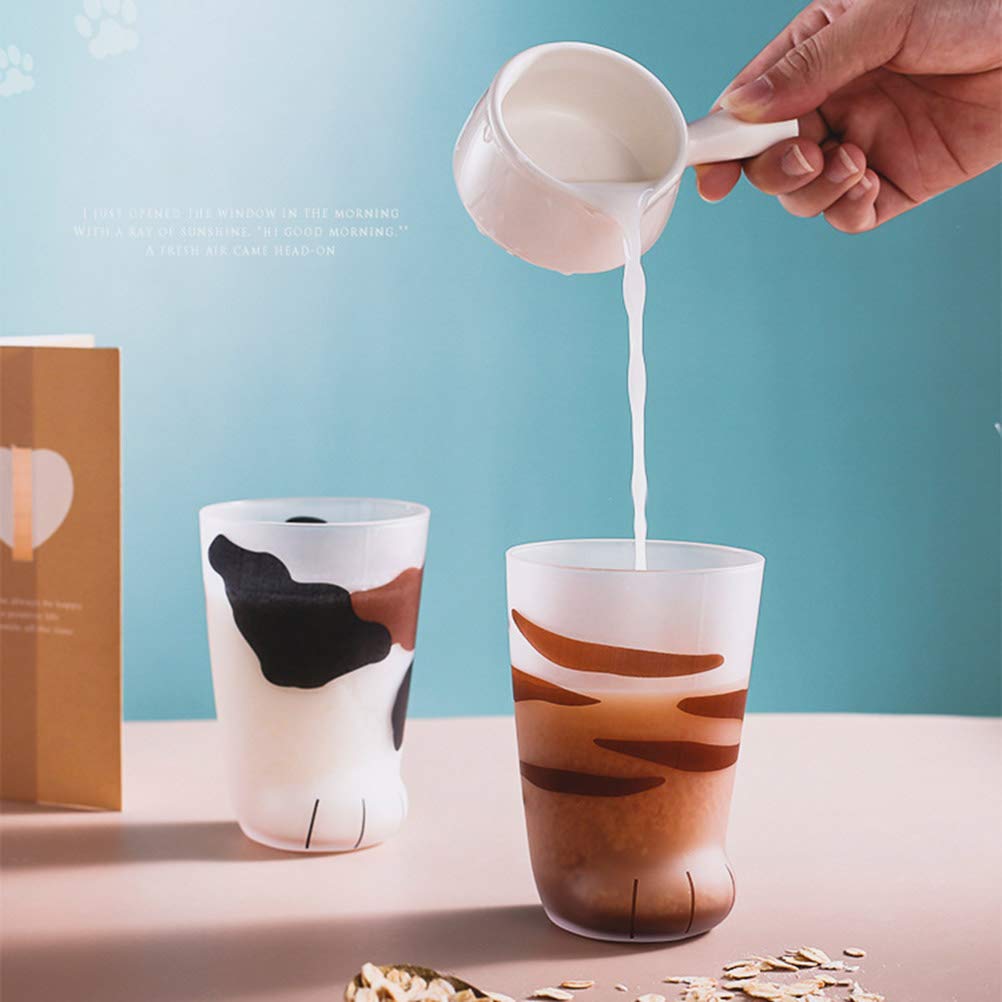 Taza de cristal pata de gato – El café más tierno deja huella