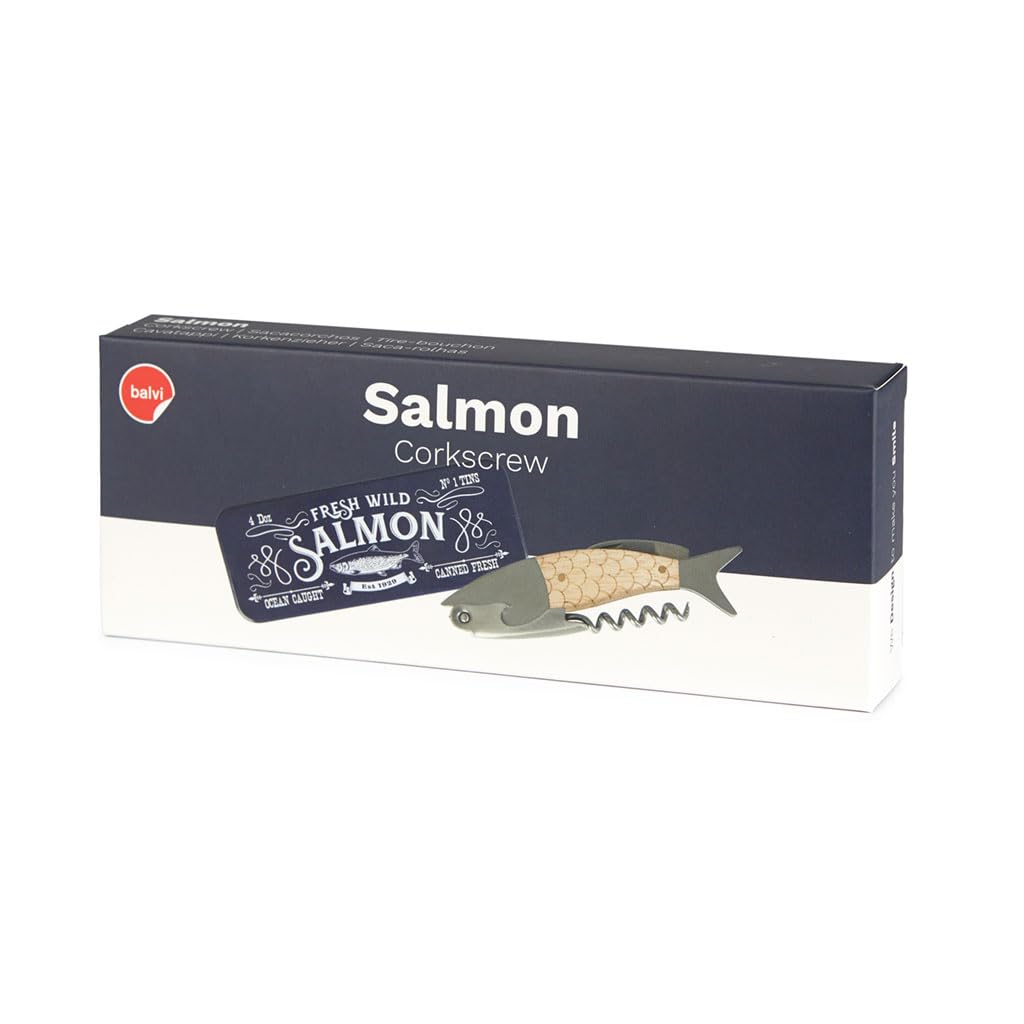 Sacacorchos Wild Salmon – Nada contracorriente, brinda a favor