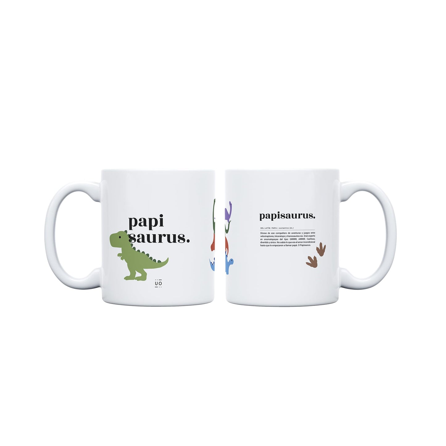 Papisaurus – Taza para padres que son un espécimen único