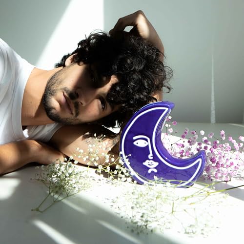 Jarrón luna – Un cielo lleno de flores