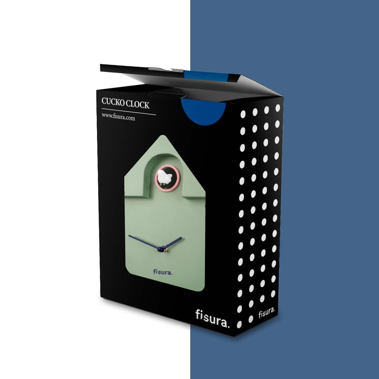 Reloj cuco moderno – Tic tac en color pastel