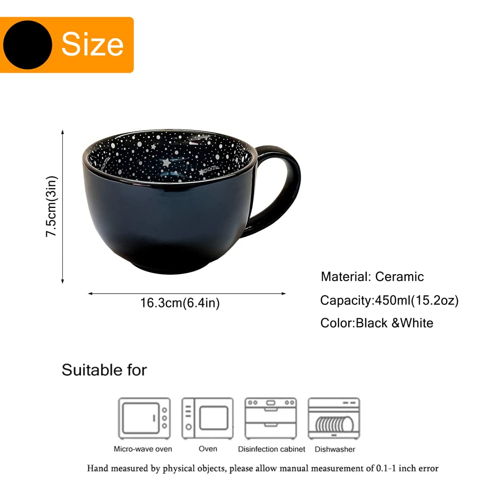 Taza bruja – Café mágico con cerámica negra