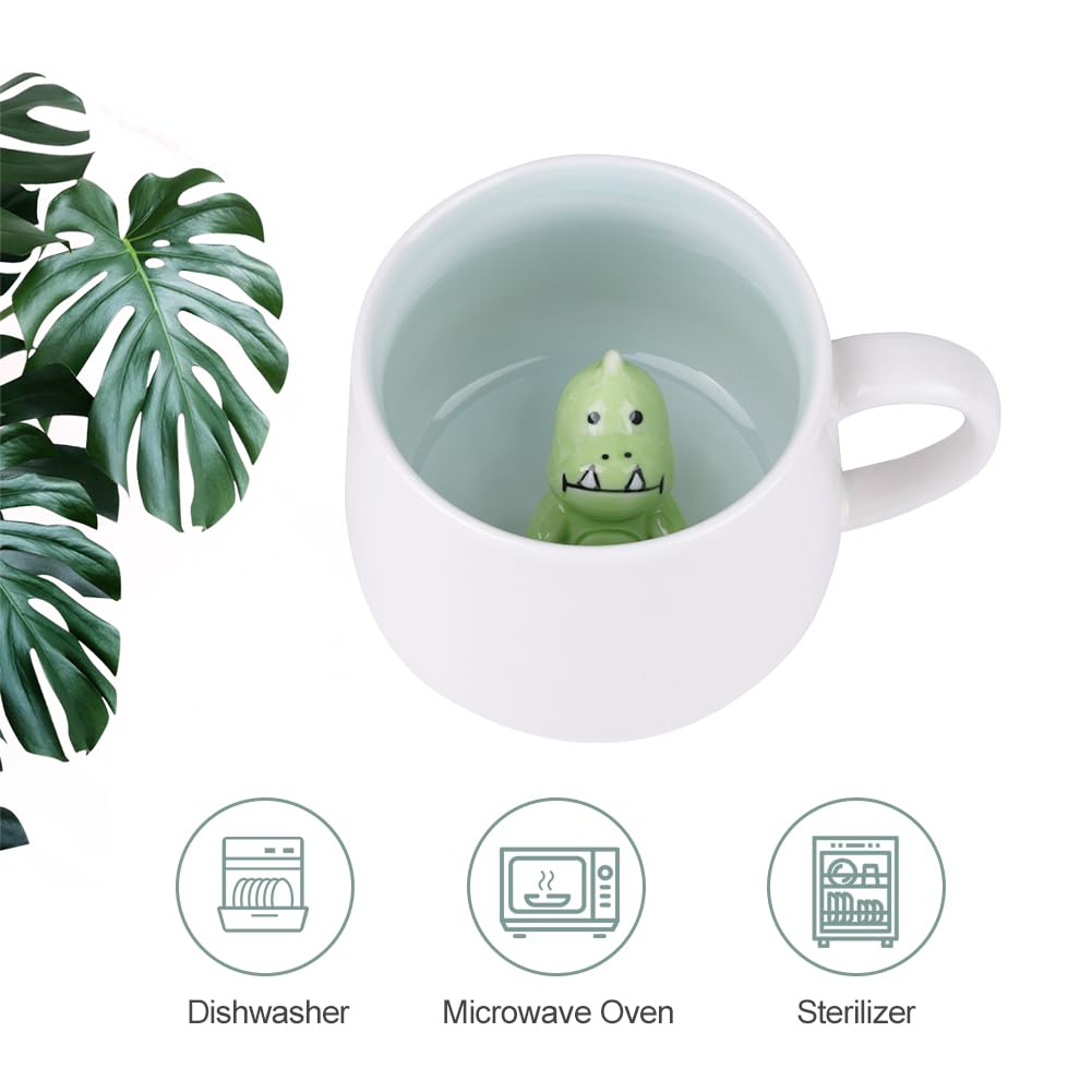 Taza dinosaurio escondido – Sorprende a cada sorbo