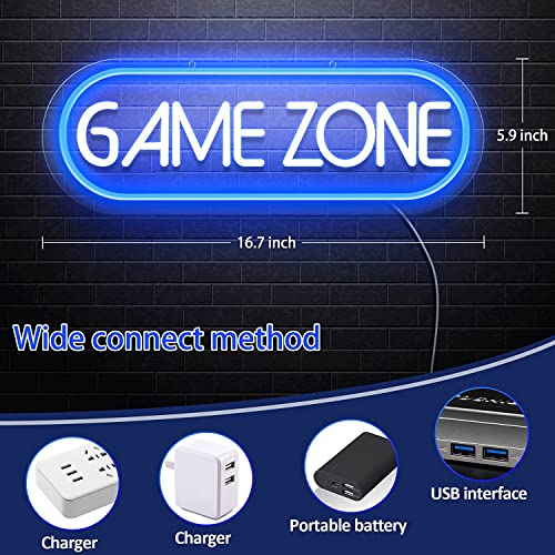 Neón LED ‘Game Zone’ – Crea la atmósfera perfecta para jugar