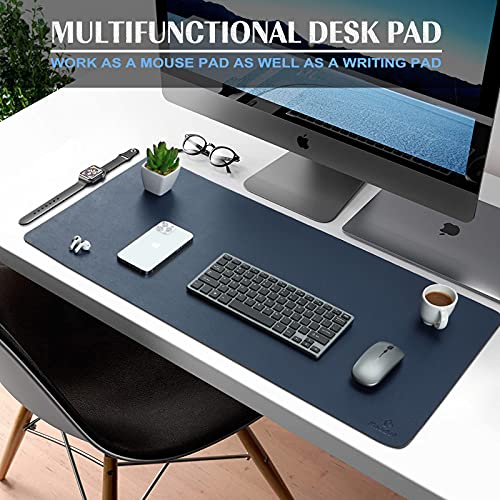 Protector de escritorio PU – Elegante, reversible y en varios colores
