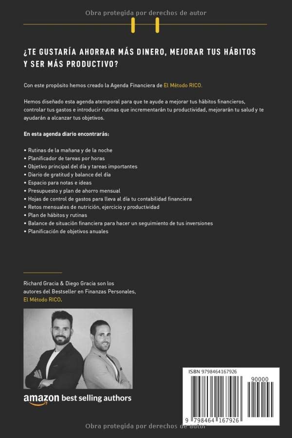 Agenda financiera – Tu hoja de ruta hacia la libertad