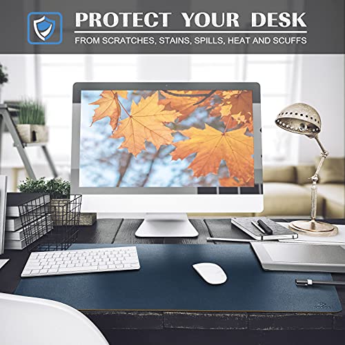 Protector de escritorio PU – Elegante, reversible y en varios colores