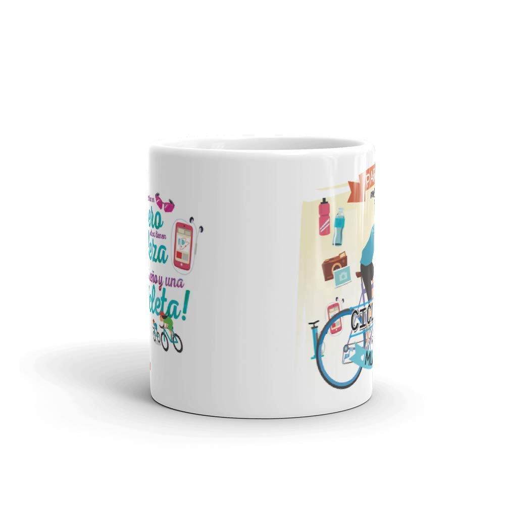 Para el mejor ciclista del mundo – Taza para pedalear con orgullo