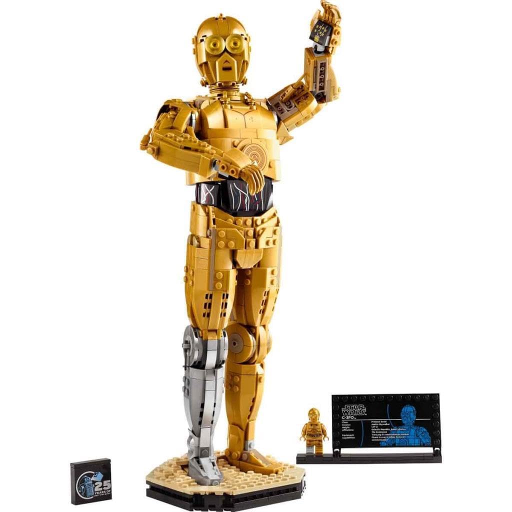 C-3PO LEGO Star Wars – El droide dorado llega a tu vitrina