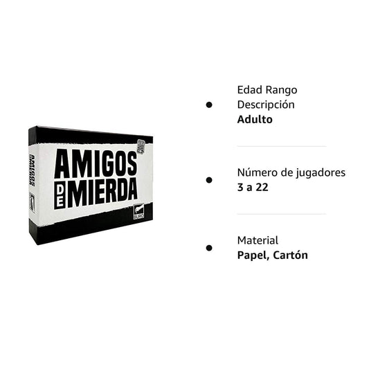 Amigos de mierda – Juego de mesa políticamente incorrecto