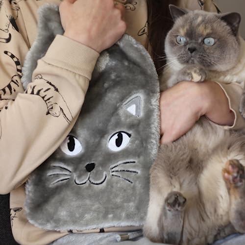 Bolsa de agua caliente gato – Mimos y calor para tu invierno
