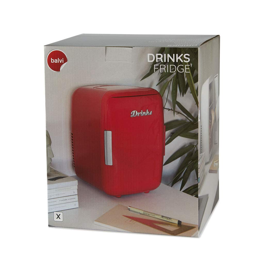 Mini nevera retro – Estilo clásico, frescor moderno