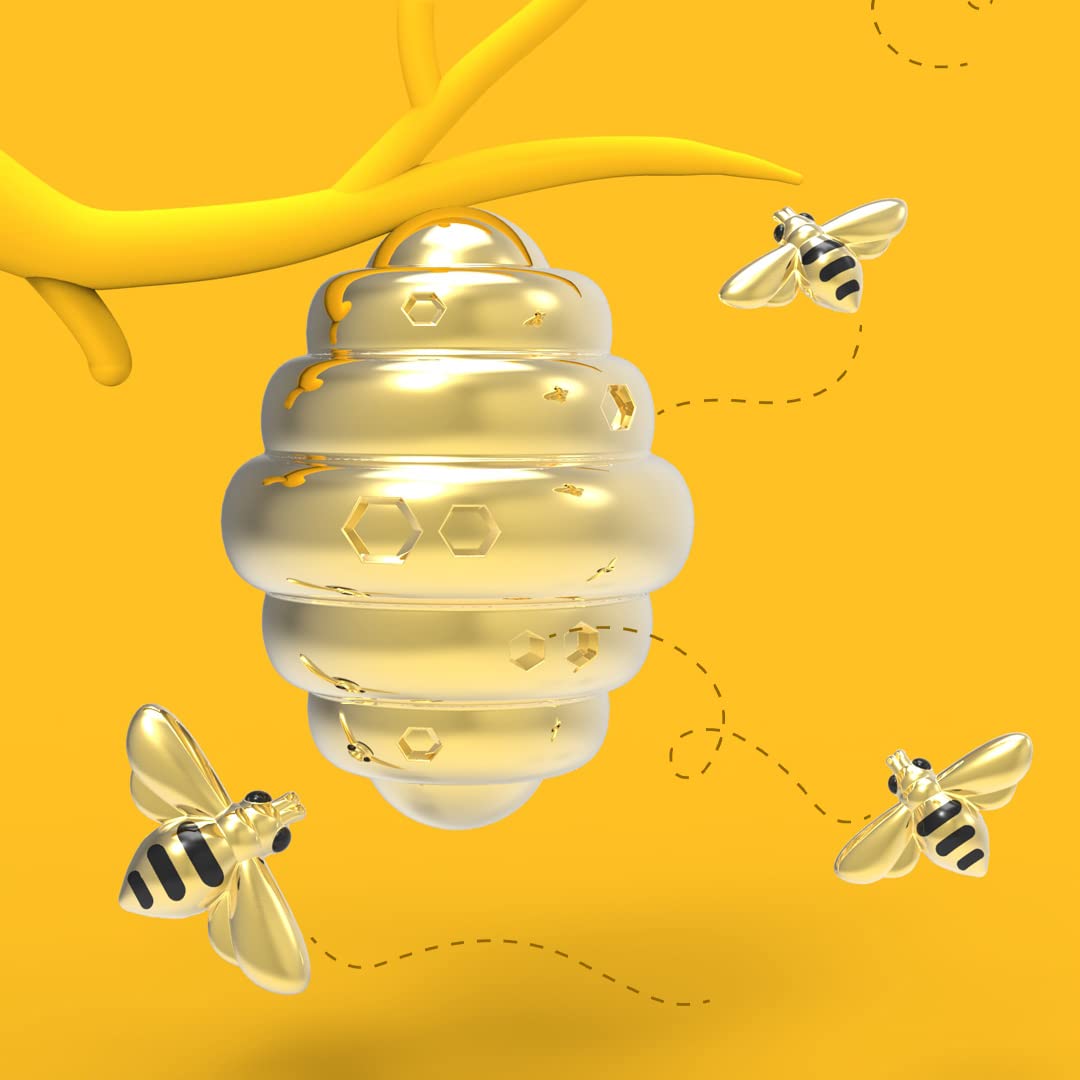 Llavero abeja – Tu dosis diaria de dulzura