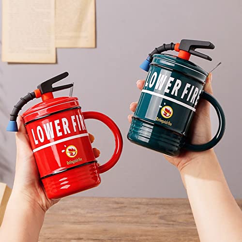 Taza extintor – Apaga el sueño con café