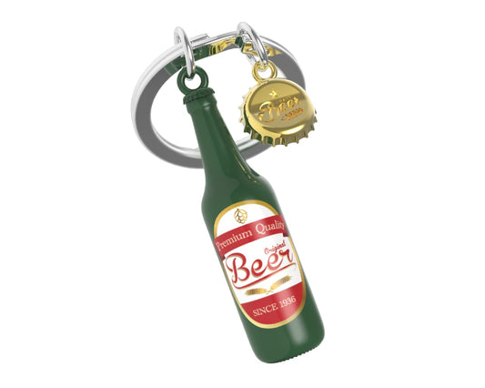 Llavero cerveza – Brinda allá donde vayas