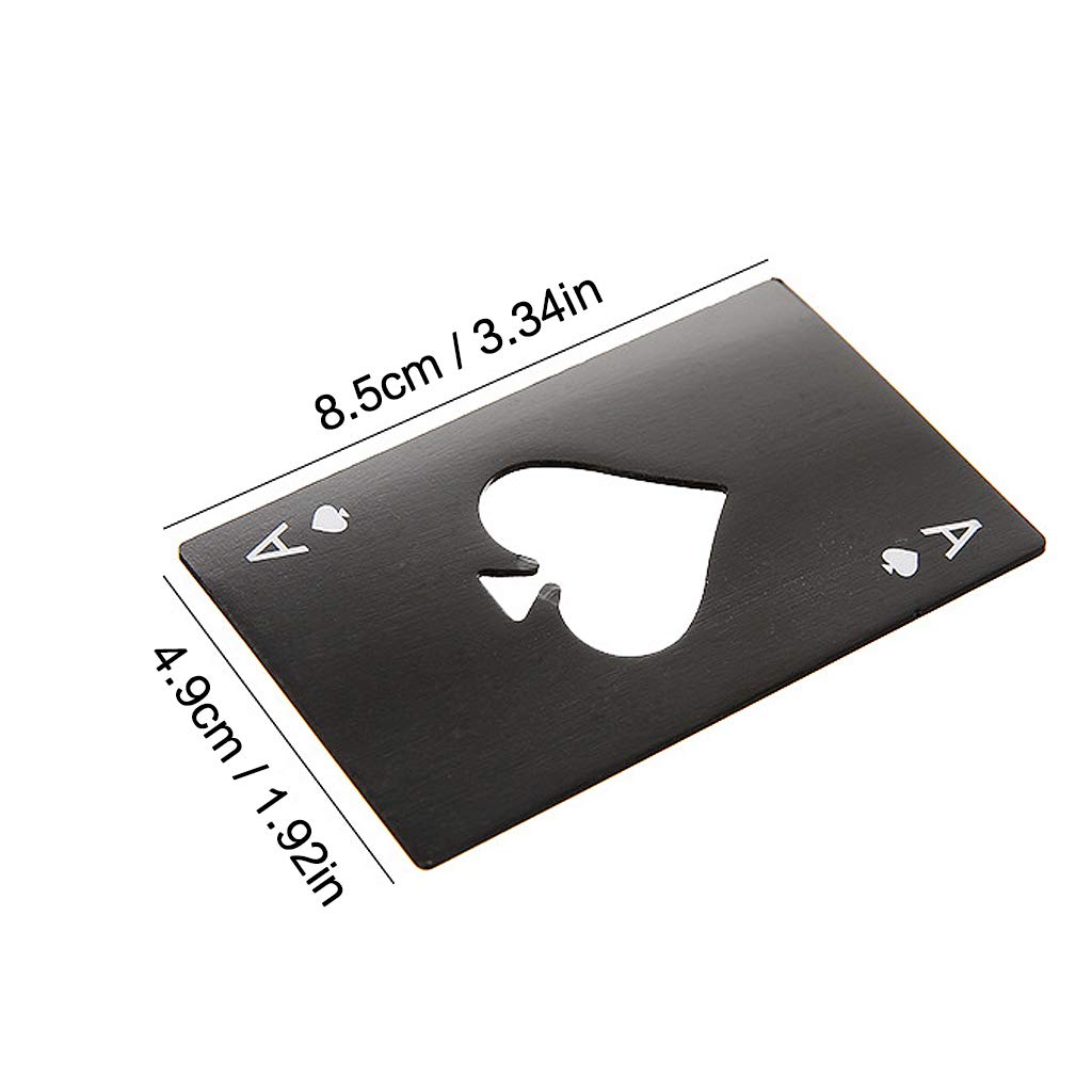 Abridor carta de póker – Saca ases... o chapas