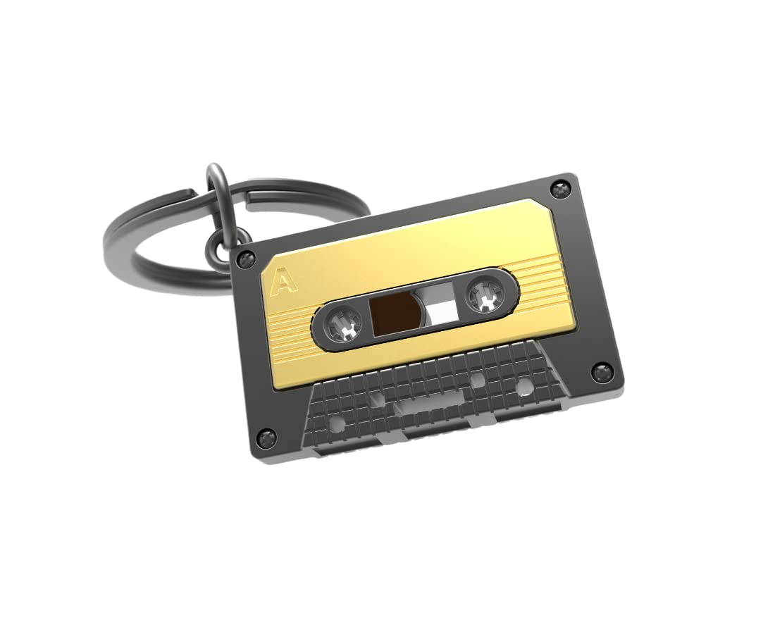 Llavero cassette – Rebobinando recuerdos