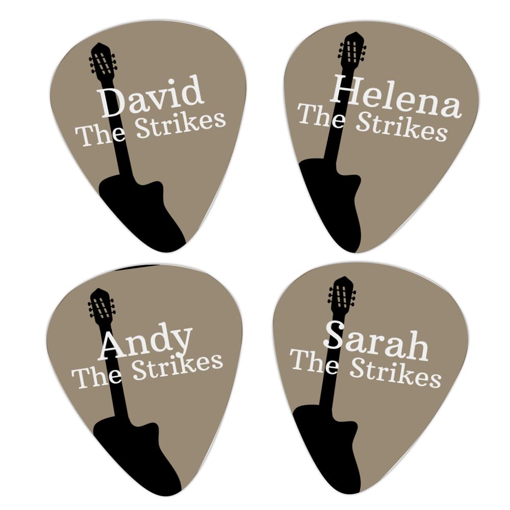 Púas guitarra personalizadas – 4 mensajes que suenan fuerte