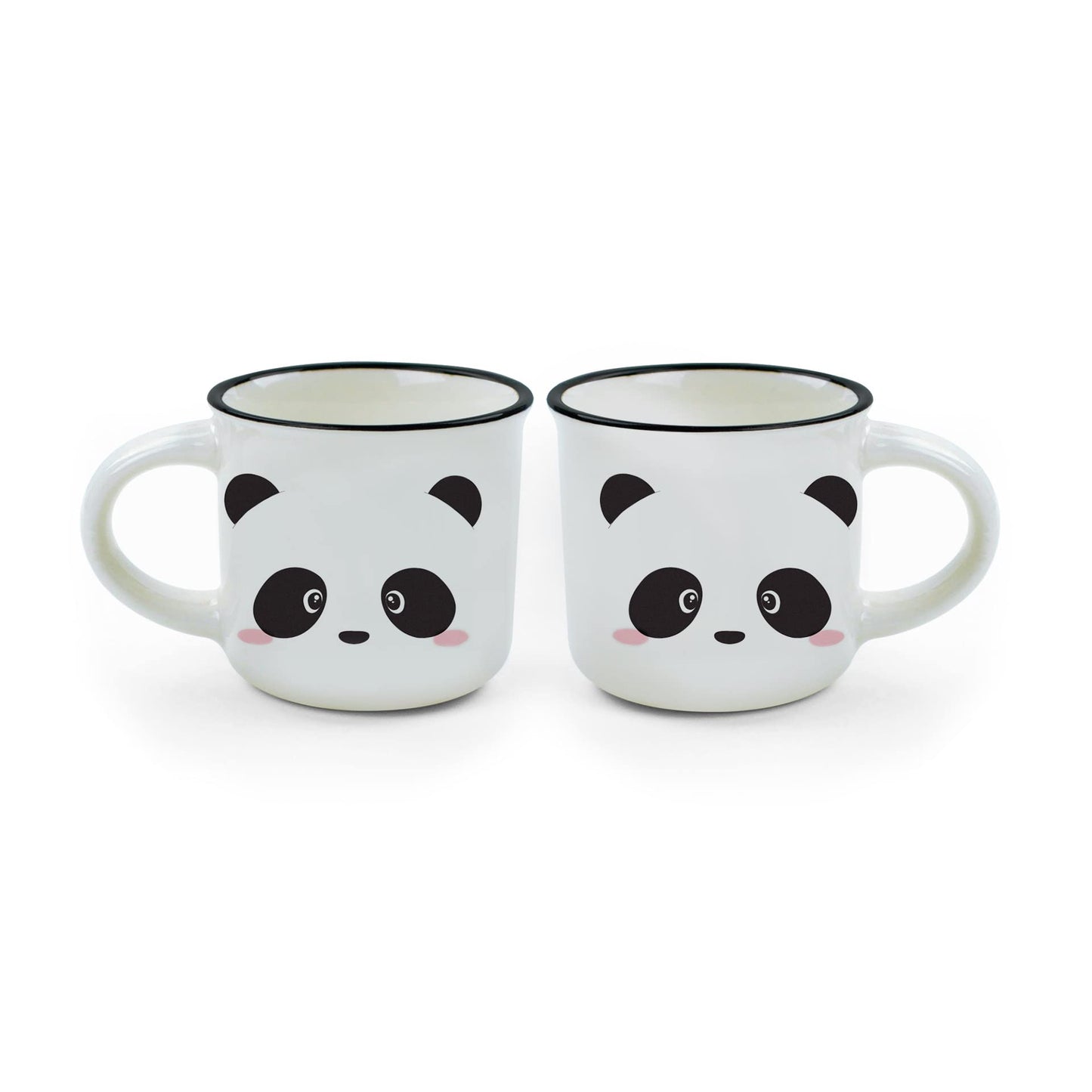 Set espresso pandas kawaii – El café más mono del día