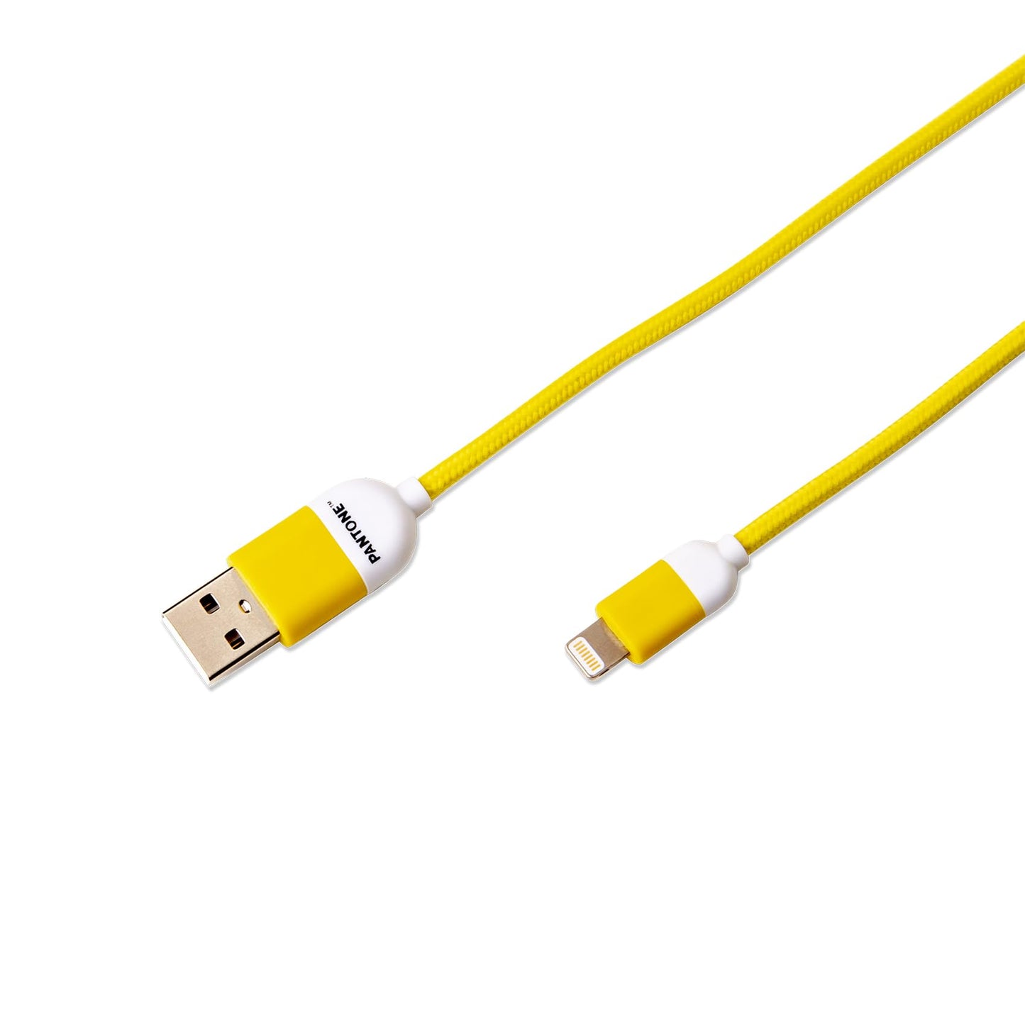 Cable Lightning iPhone Pantone – Amarillo que ilumina tu carga