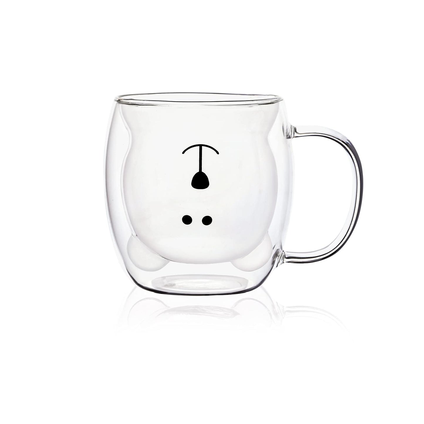 Taza oso polar de cristal – Sorbos que derriten el hielo