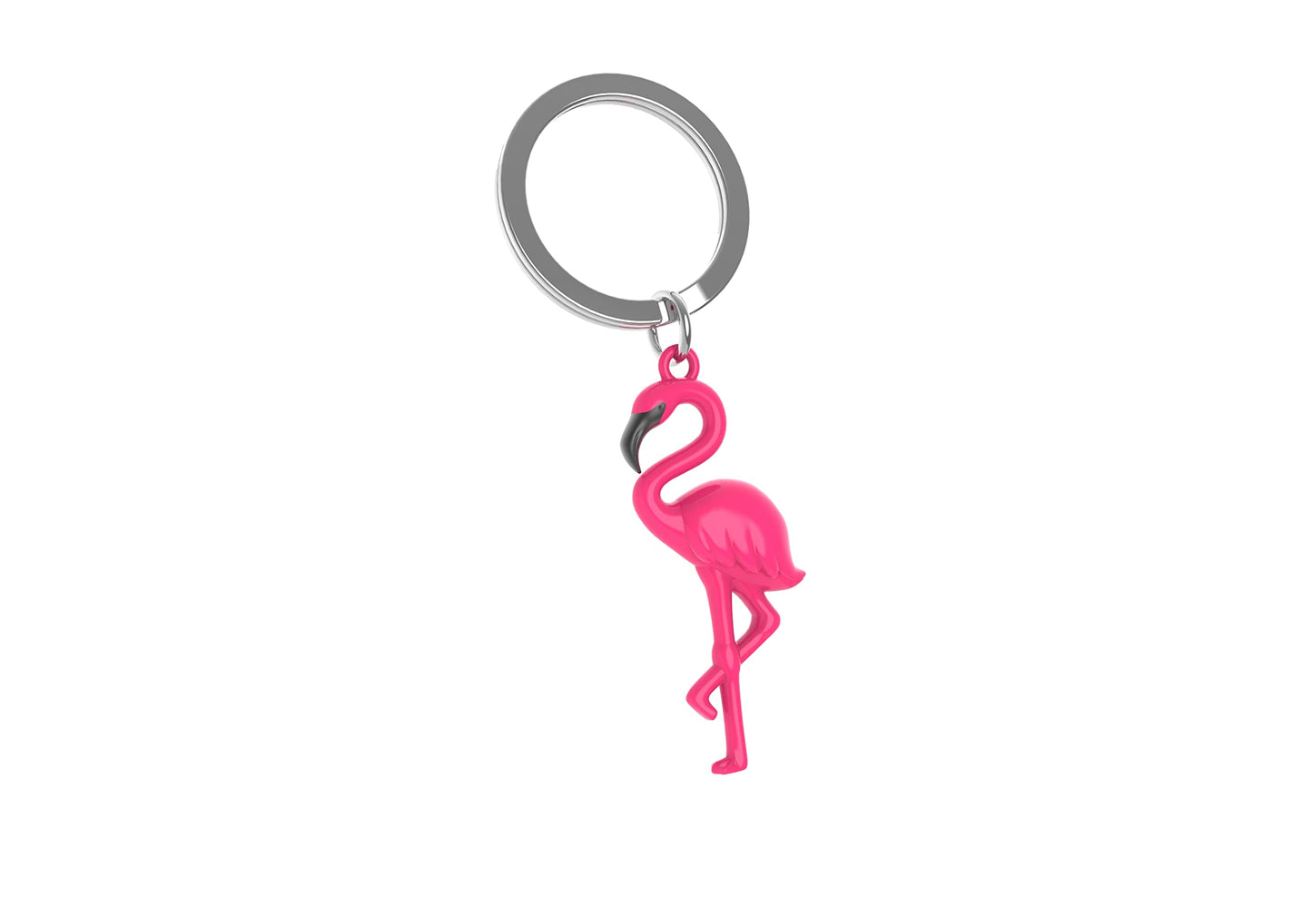 Llavero flamenco rosa – Tropical, brillante y divertido