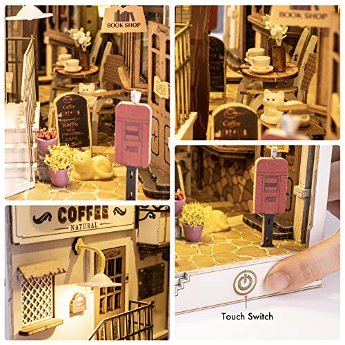 Book Nook casita iluminada – Crea un refugio de cuentos