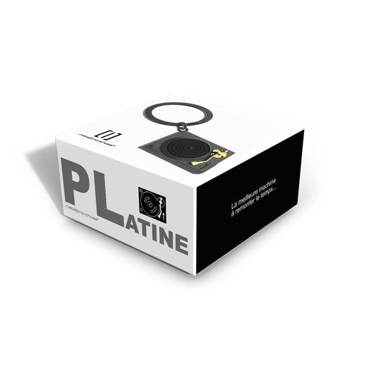 Llavero DJ retro – El vinilo nunca muere