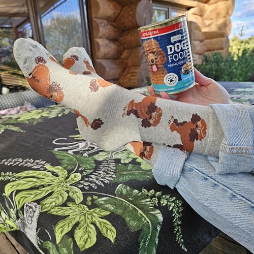 Calcetines lata Caniche – Dulzura y elegancia a cuatro patas