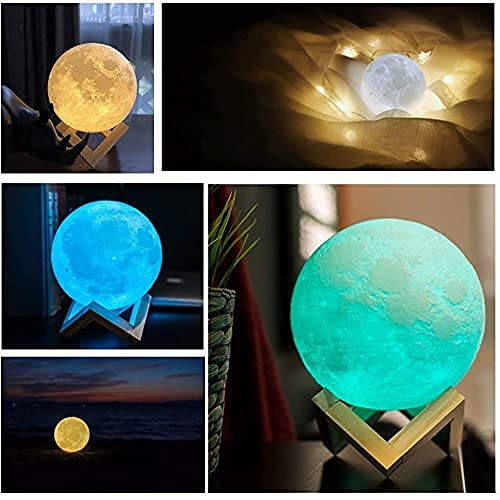 Lámpara luna 3D – Una esfera para soñar despierto