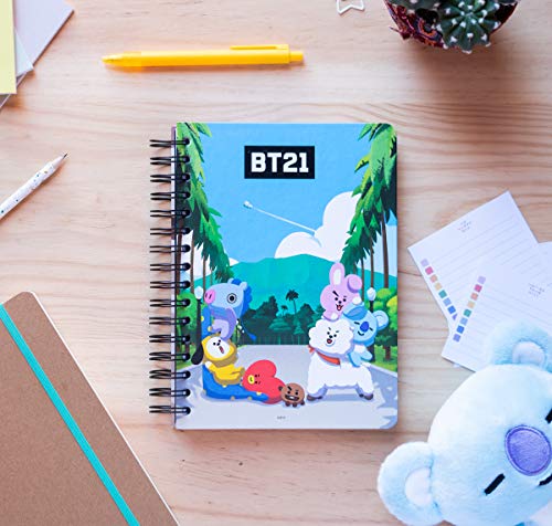 Libreta BT21 – Holográfico, adorable y lleno de ideas