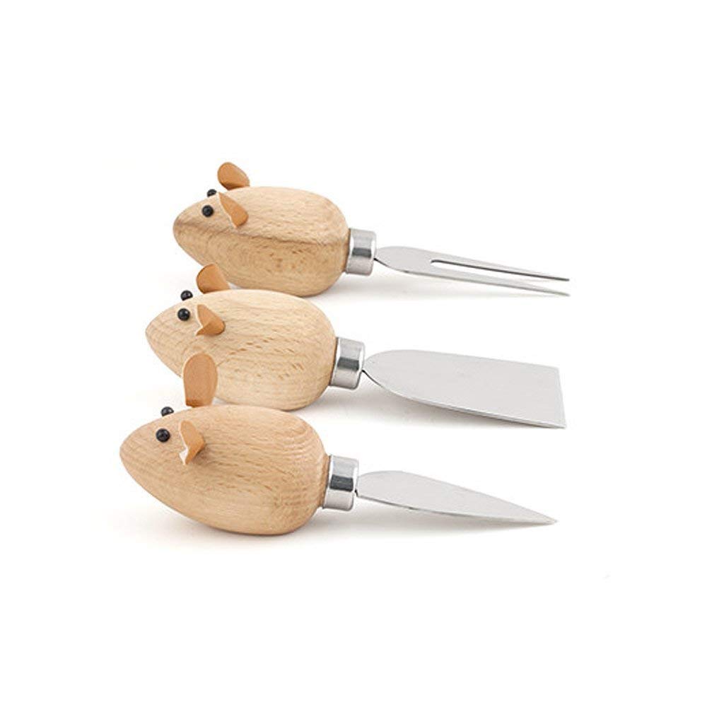 Ratones afilados – Set de cuchillos para queso