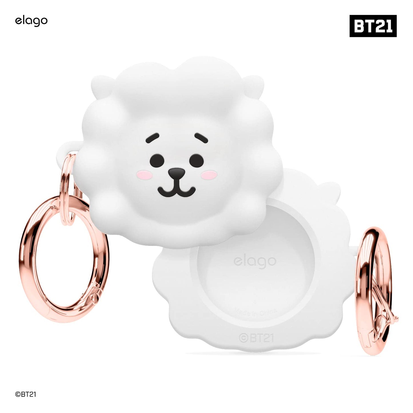 Funda AirTag Chimmy – Ternura BT21 para tu localizador