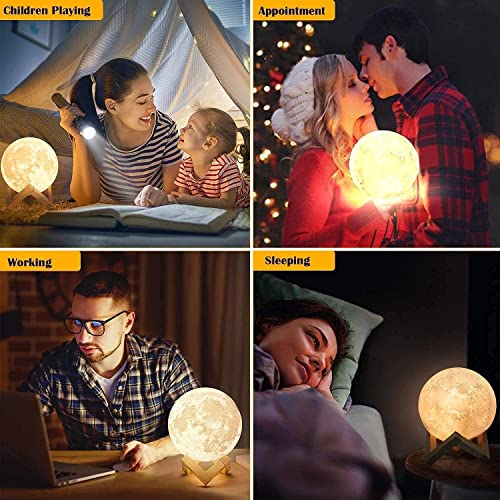 Lámpara luna 3D – Una esfera para soñar despierto