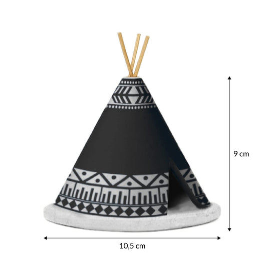 Quemador de incienso tipi – Tu mini hoguera zen de sobremesa