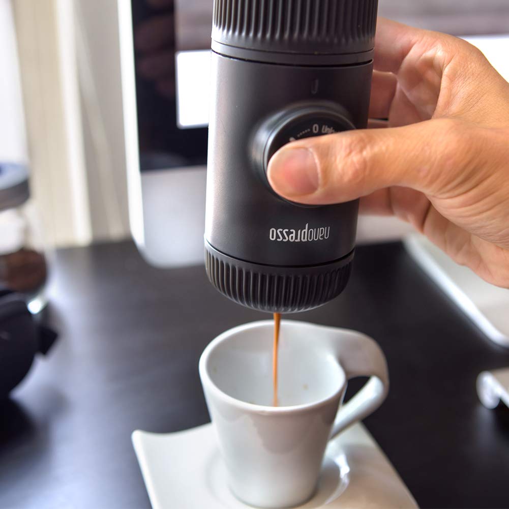 Cafetera portátil Nanopresso – Espresso intenso en cualquier parte