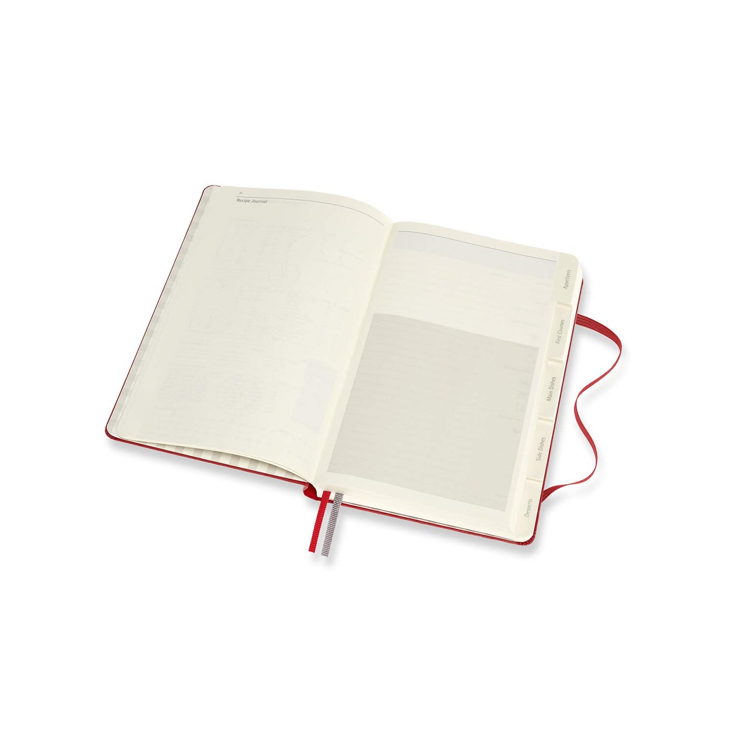 Journal de recetas Moleskine – Cocina y conserva tus mejores platos