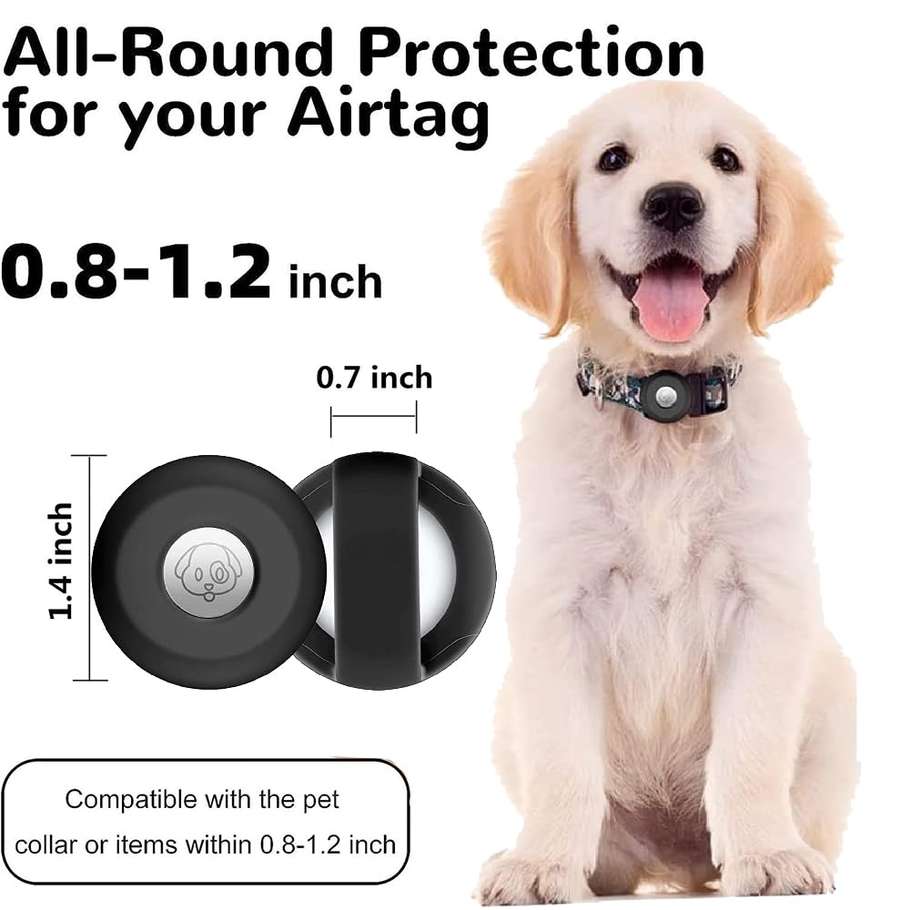 Funda para AirTag de mascotas – Protección y tranquilidad en cada paseo