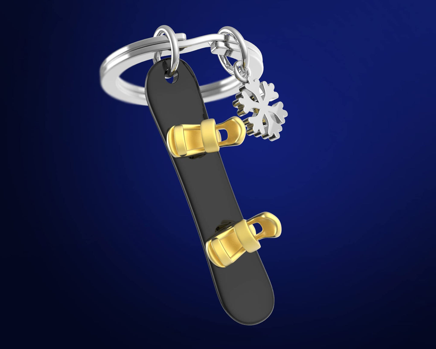 Llavero snowboard – Nieve eterna en tus bolsillos